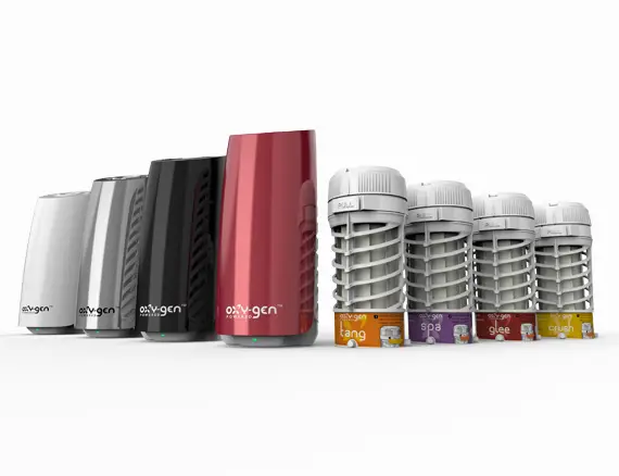 Oxy-Gen Air Freshening range