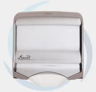 Paper Towel Dispensers 7 Leonardo m-fold silver paper towel dispenser