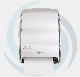 Leonardo silver smart paper towel dispenser
