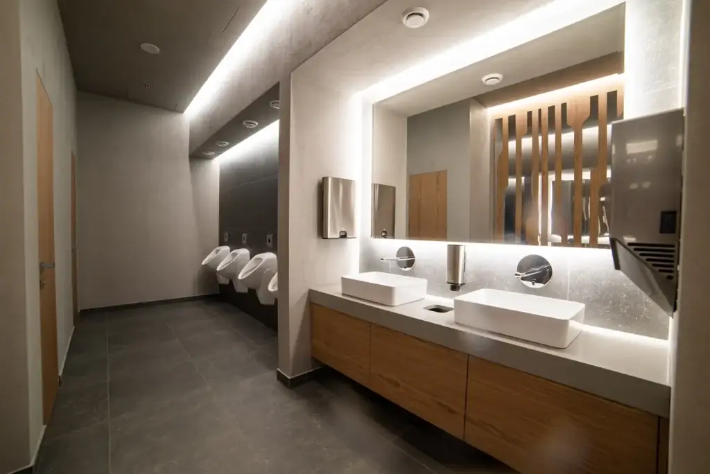 modern washroom