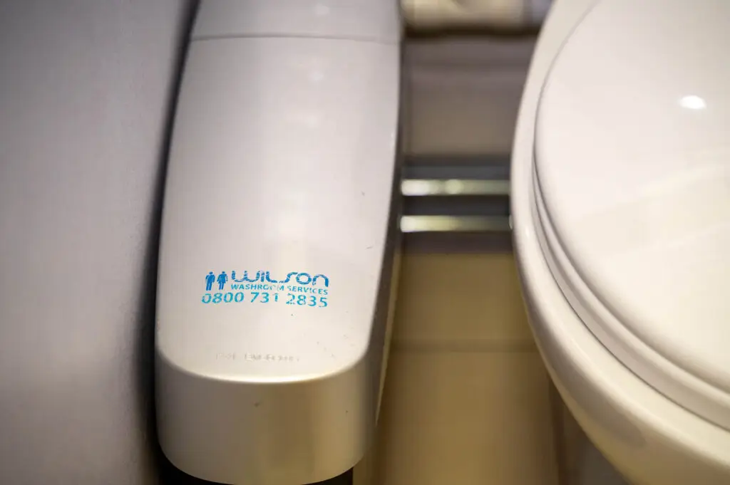 Wilson Washrooms Sanitary Bin