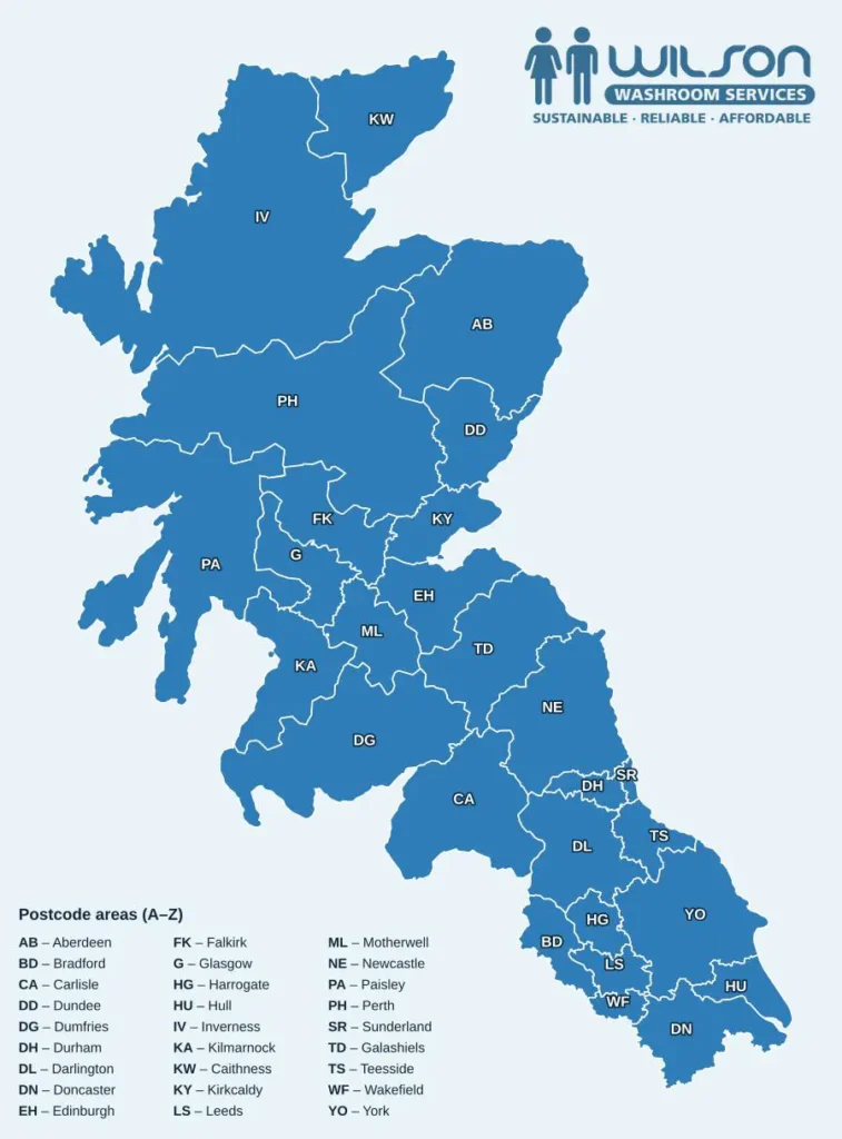 Areas we Serve Map